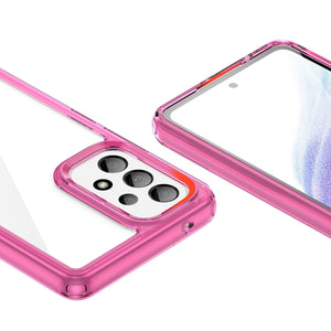 Outer Space Pink Ochranný Kryt pre Samsung Galaxy A53