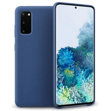 Načítať obrázok do zobrazovača galérie, Premium Silicone Case Blue Ochranný Kryt pre Samsung Galaxy S20 Plus
