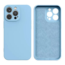 Načítať obrázok do zobrazovača galérie, Premium Silicone Case Blue Ochranný Kryt pre iPhone 13 Pro Max
