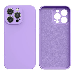 Premium Silicone Case Purple Ochranný Kryt pre iPhone 13 Pro Max