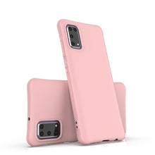 Načítať obrázok do zobrazovača galérie, Soft Bumper Flexible Pink Ochranný Kryt pre Samsung Galaxy A41
