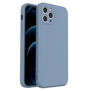 Flexible Color Case Blue Ochranný Kryt pre iPhone 12 Pro