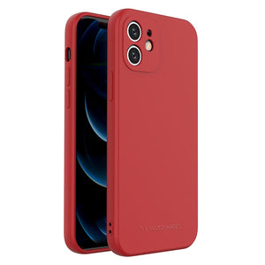 Flexible Color Case Red Ochranný Kryt pre iPhone 7 Plus / 8 Plus