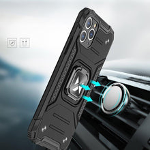 Načítať obrázok do zobrazovača galérie, Premium Ring Armor Blue Ochranný Kryt pre iPhone 13 Pro
