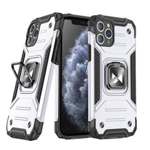 Načítať obrázok do zobrazovača galérie, Premium Ring Armor Silver Ochranný Kryt pre iPhone 13 Pro Max
