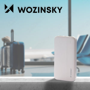 Wozinsky White 2x USB Powerbank 10000mAh