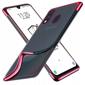 Luxury Plate Case Red Ochranný Kryt pre Samsung Galaxy A40