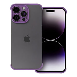 Shockproof Bumper Purple Ochranný set pre iPhone 14 Pro Max