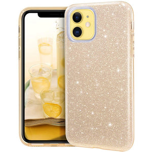 Glitter Gold Ochranný Kryt pre iPhone 11