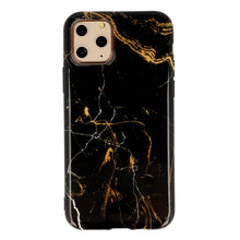 Načítať obrázok do zobrazovača galérie, Premium Marble Black-Gold Ochranný Kryt pre iPhone 12 Mini
