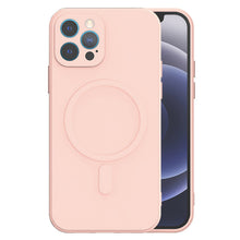 Načítať obrázok do zobrazovača galérie, MagSafe Silicone Case Pink Ochranný Kryt pre iPhone 13 Pro Max
