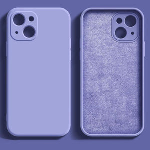 Premium Silicone Case Purple Ochranný Kryt pre iPhone 13