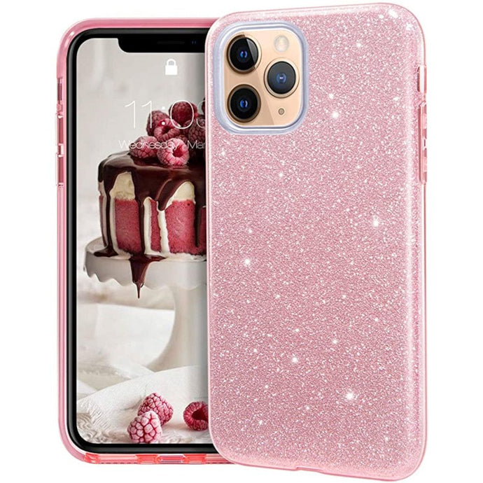 Glitter Pink Ochranný Kryt pre iPhone 11 Pro