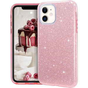 Glitter Pink Ochranný Kryt pre iPhone 11