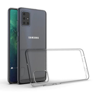 Ultra Clear Transparent Ochranný Kryt pre Samsung Galaxy A51