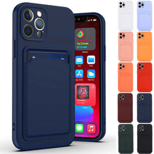 Načítať obrázok do zobrazovača galérie, Card Air Bag Bumper Case Ochranný Kryt pre iPhone 12 Pro
