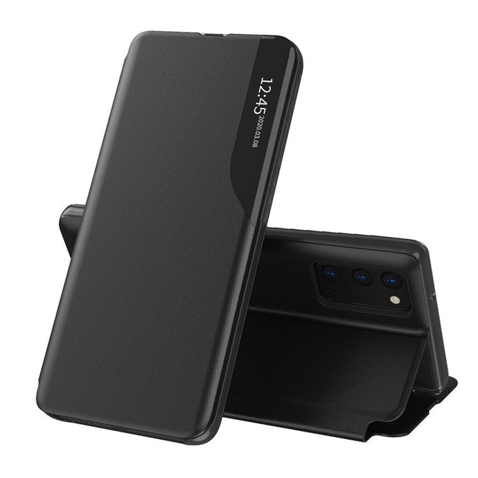 Eco-Leather Smart Black Ochranný Kryt pre Samsung Galaxy A53 5G